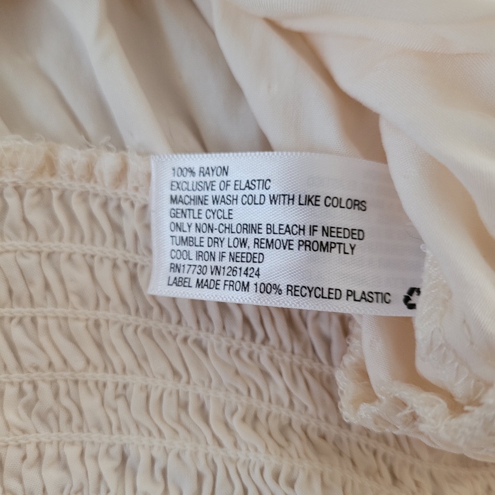 White Fable Ruffled Top - Picture 7 of 11